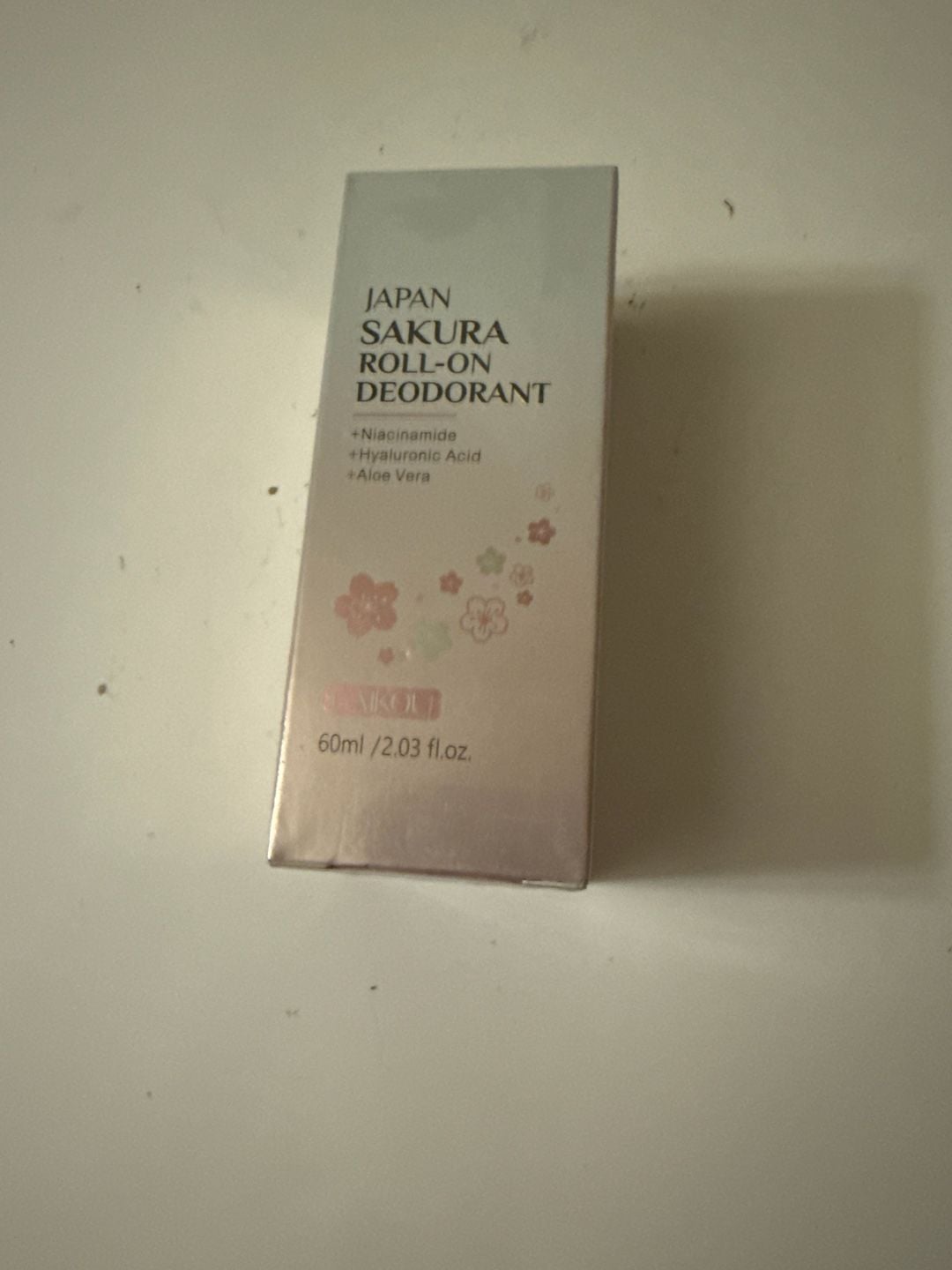LAIKOU Japan Sakura Roll-On Deodorant with Niacinamide and Hyaluronic Acid 60ml 1