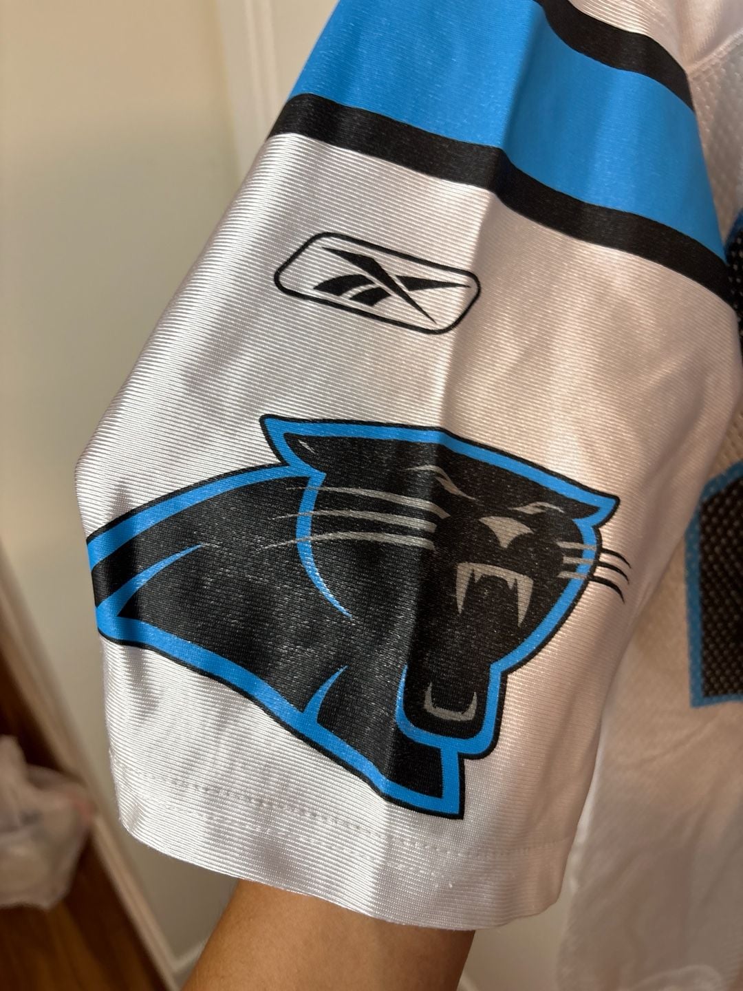Reebok Carolina Panthers Jonathan Stewart #28 NFL Jersey White XXL 8