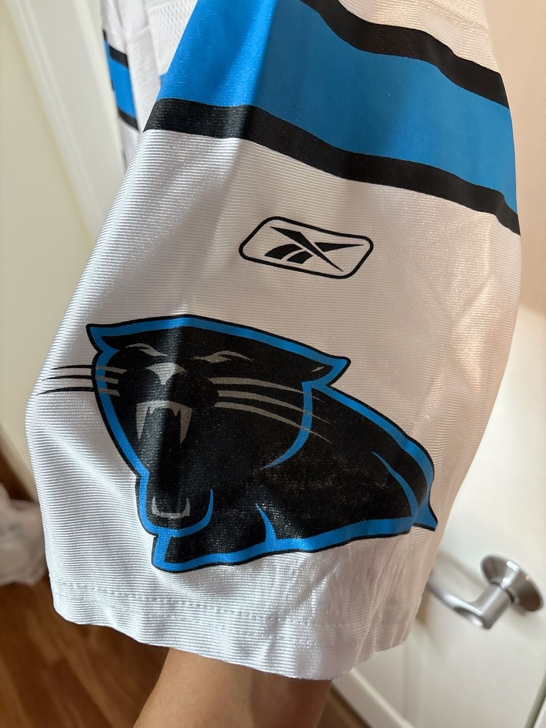 Reebok Carolina Panthers Jonathan Stewart #28 NFL Jersey White XXL 9