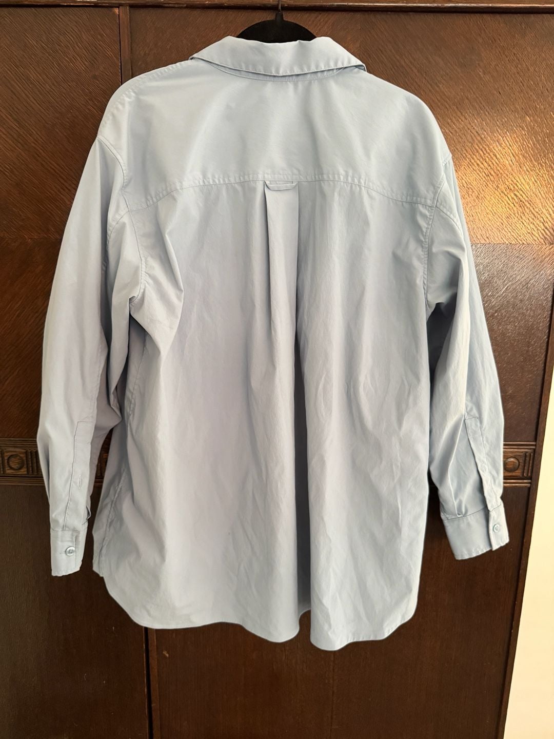 Athleta Performance Poplin Button Up Long Sleeve Shirt 5