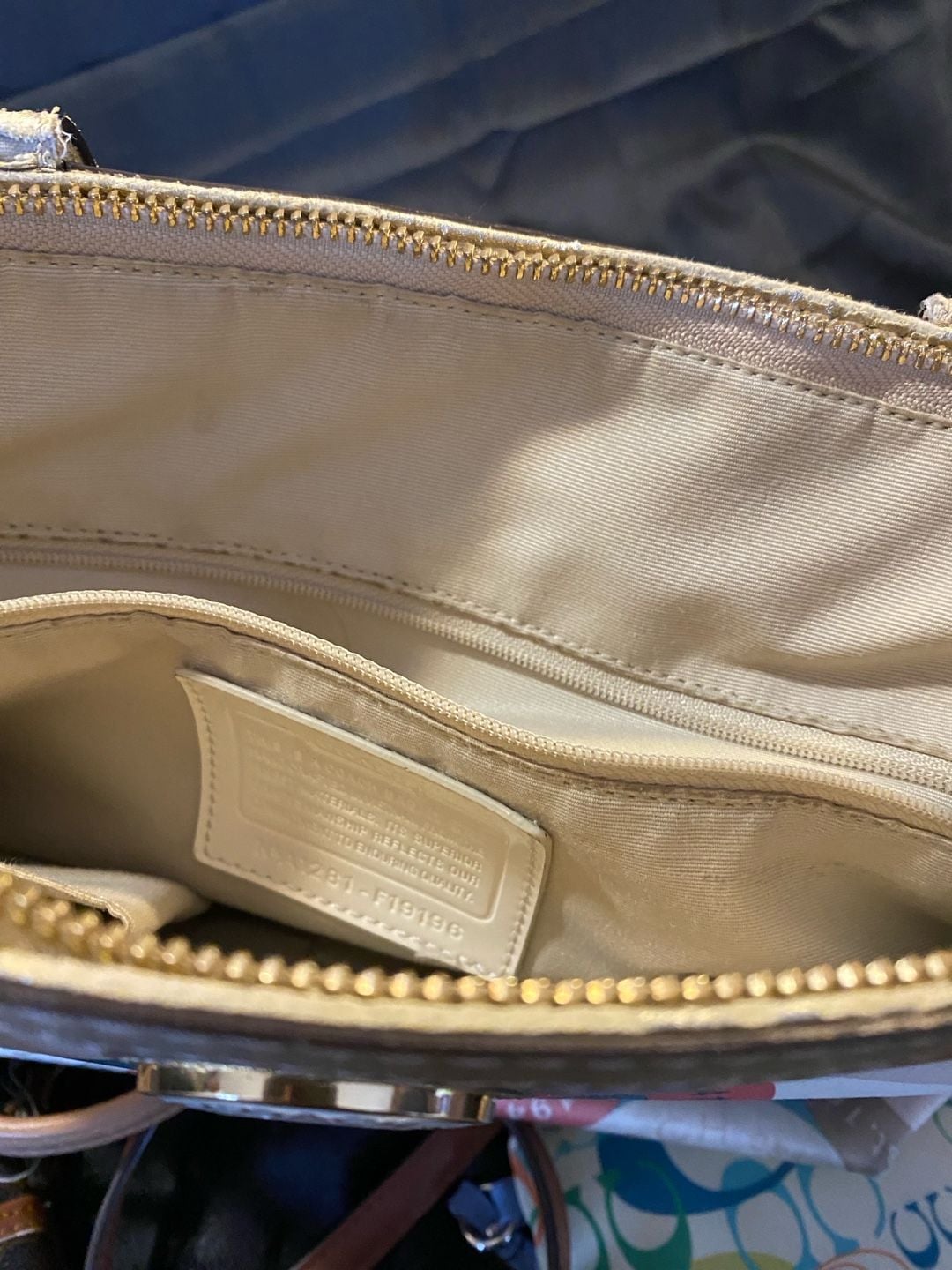 *Project/rehab bags* Coach/CK see photos sale as is 9