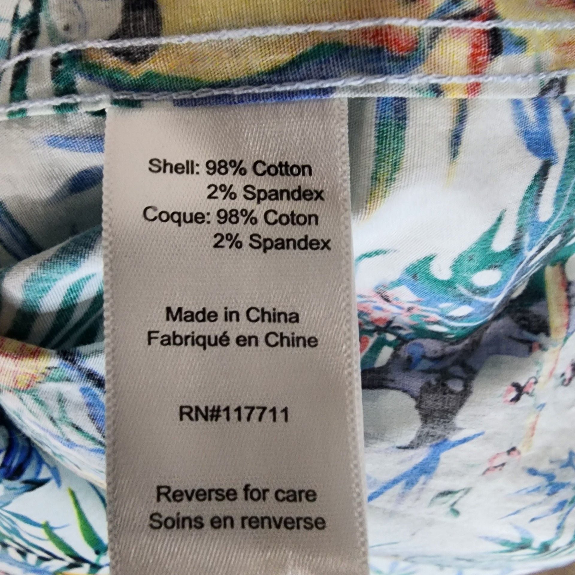 VTG Pier Connection Paisley Button Shirt Men Size Large Multicolor Art Pastel 6