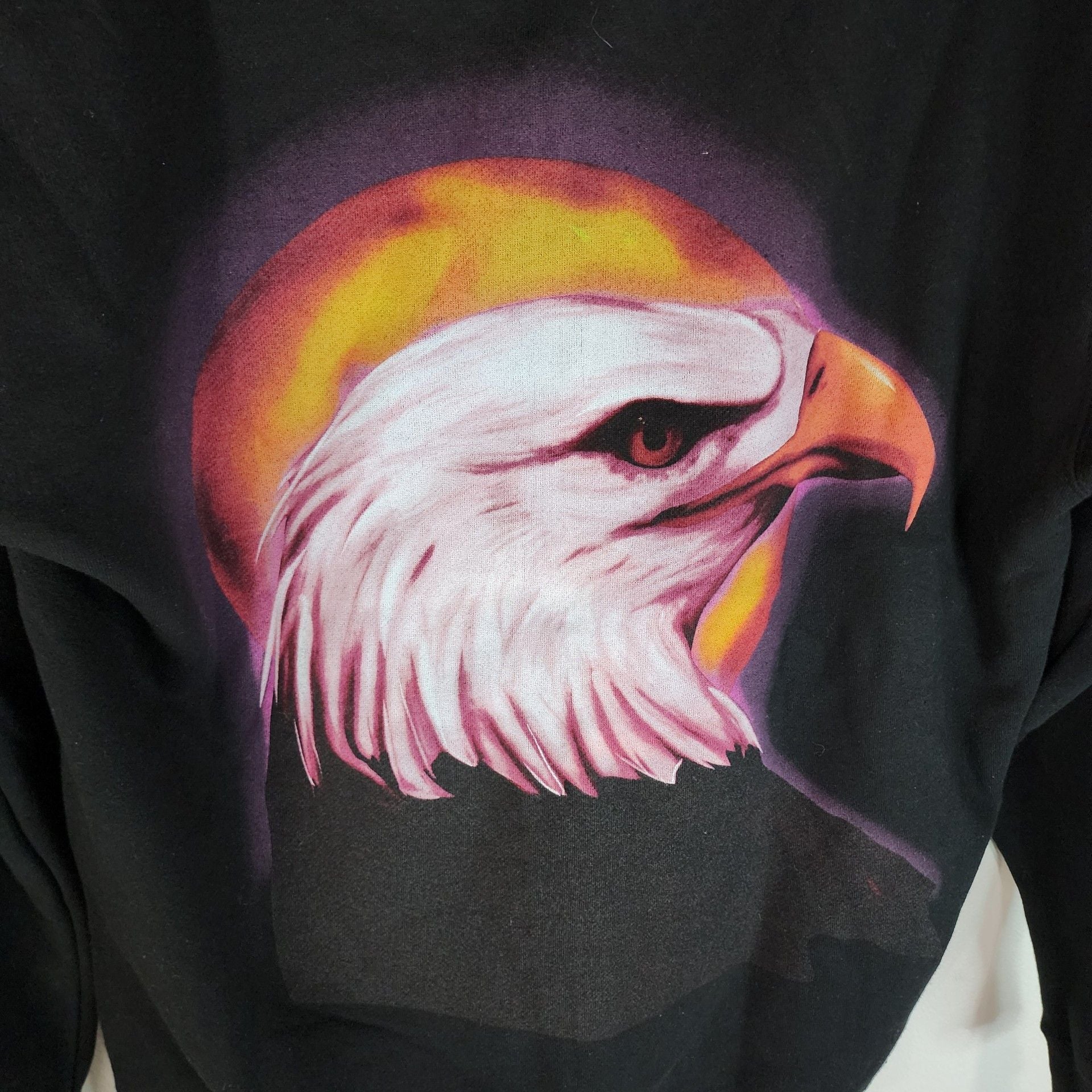 Travis Scott Birds Eagle Zip Up Hoodie Size M 7