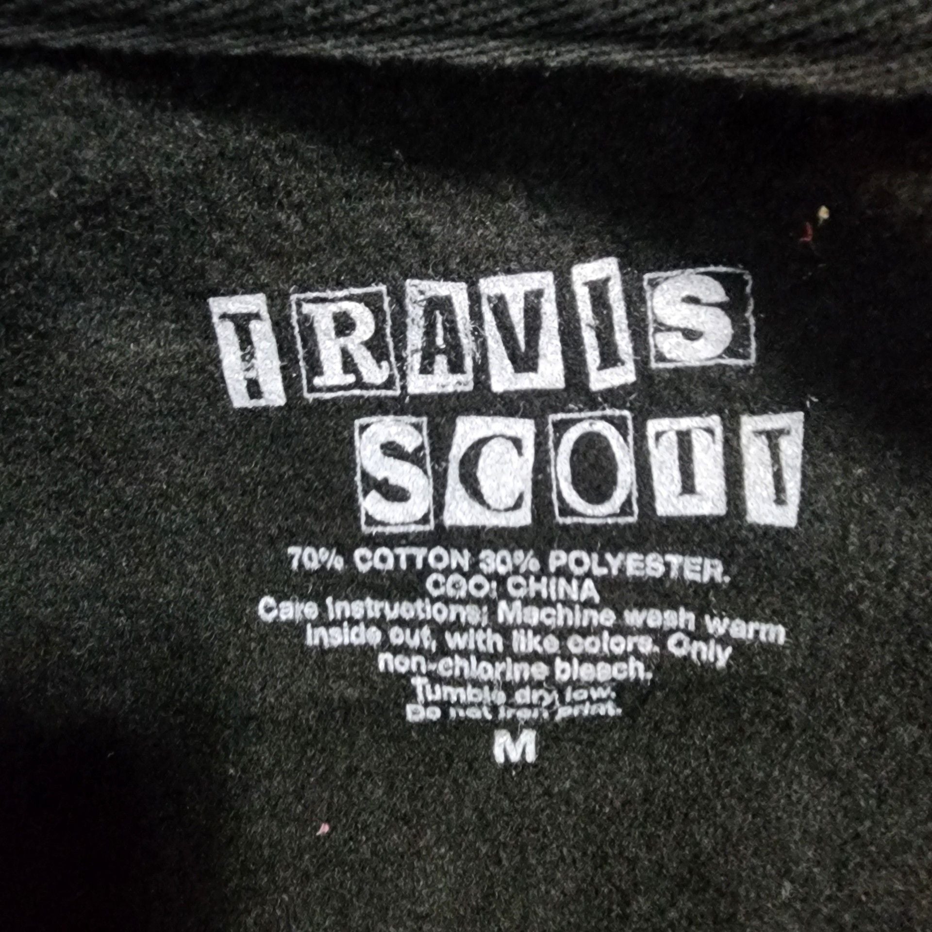 Travis Scott Birds Eagle Zip Up Hoodie Size M 8