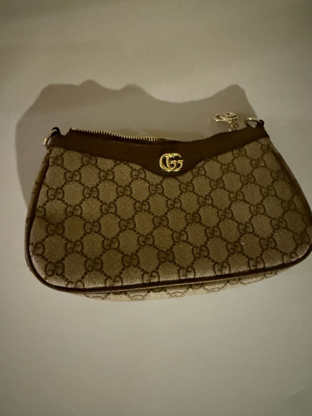 Gucci Ophidia GG Small Shoulder Bag with Web and Chain Straps 6
