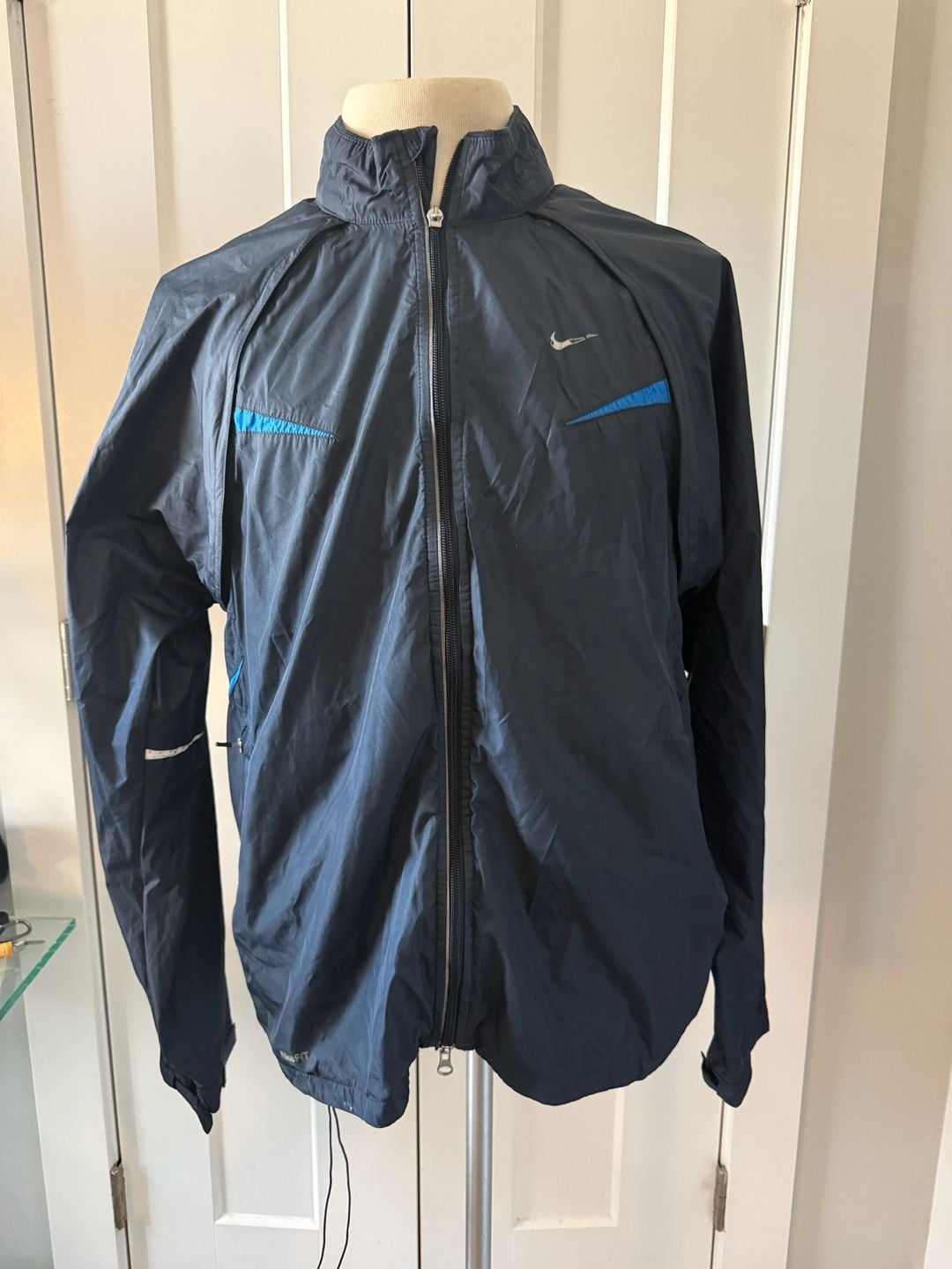 Vintage Nike Clima-FIT 2-in-1 Convertible Running Jacket Vest 1