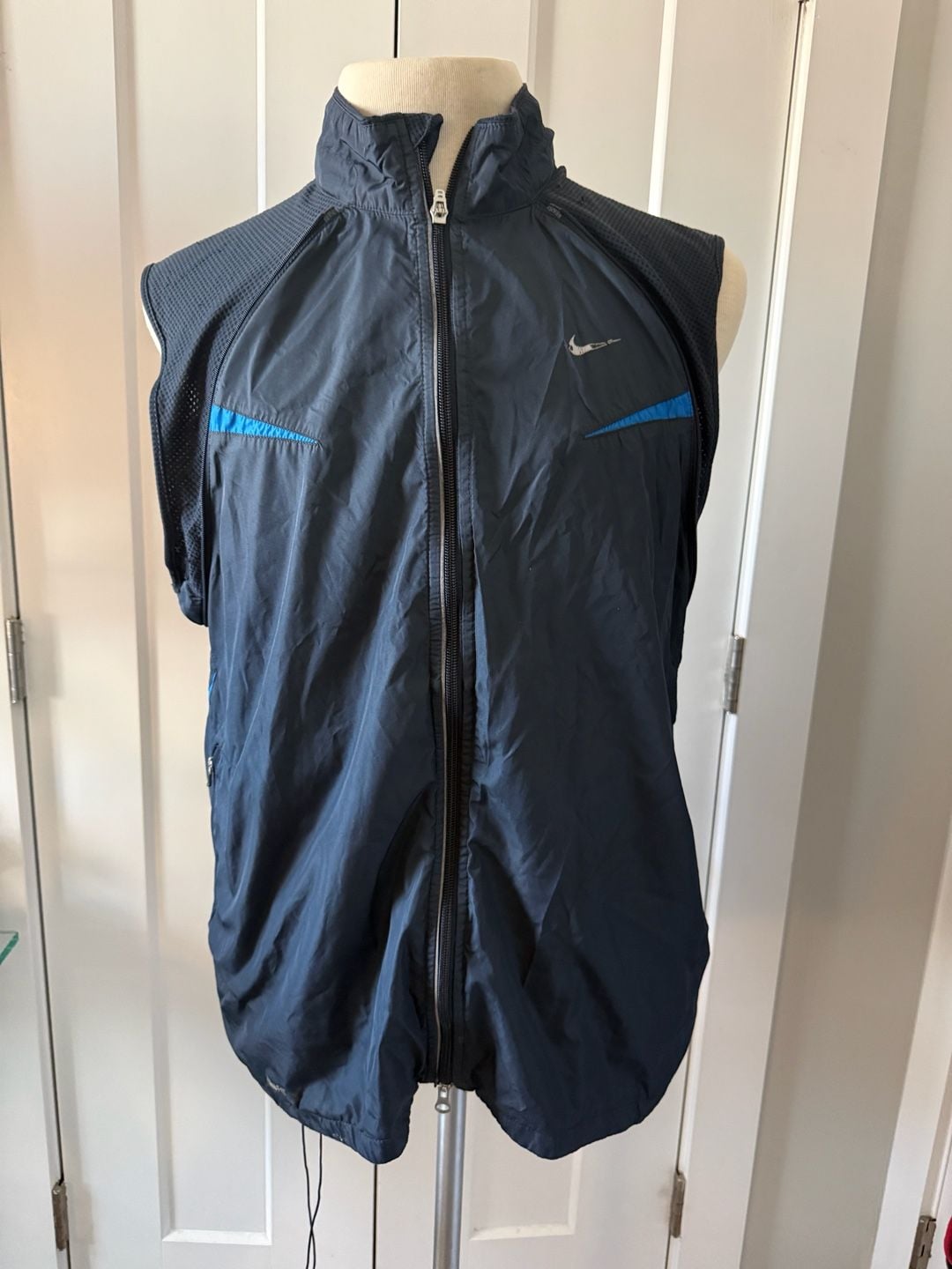 Vintage Nike Clima-FIT 2-in-1 Convertible Running Jacket Vest 3