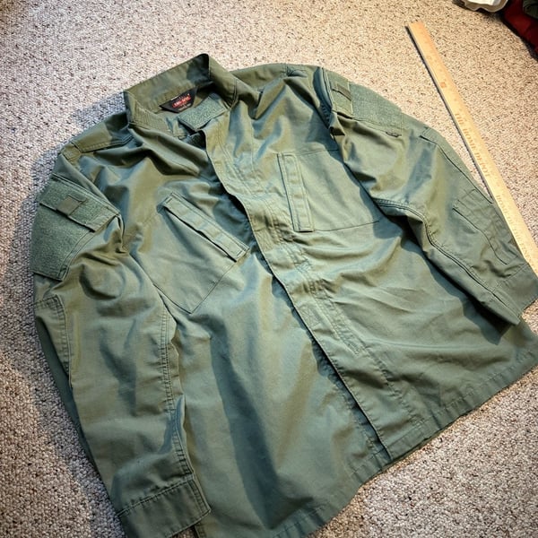 Tru-Spec Tactical Response Uniform (TRU) Shirt OD Green Size Large