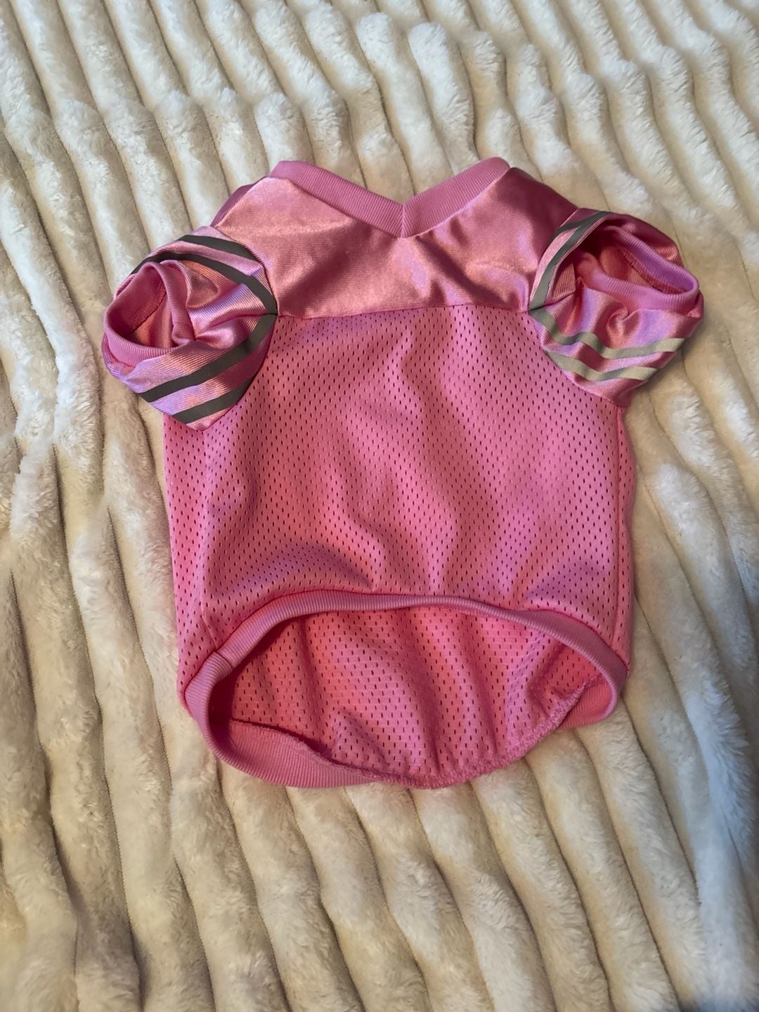 Georgia Bulldogs Pink Mesh Pet Dog Jersey 2