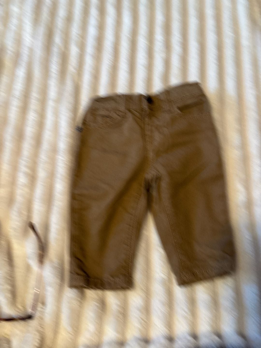 babyGap Brown Pull-On Chino Pants, Size 3-6 Months 1