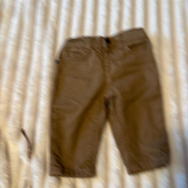 babyGap Brown Pull-On Chino Pants, Size 3-6 Months