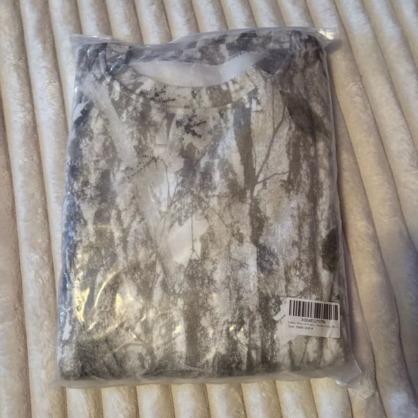 Eutten Women's Camo Maple Leaf Print Oversized Hoodie, Size M
