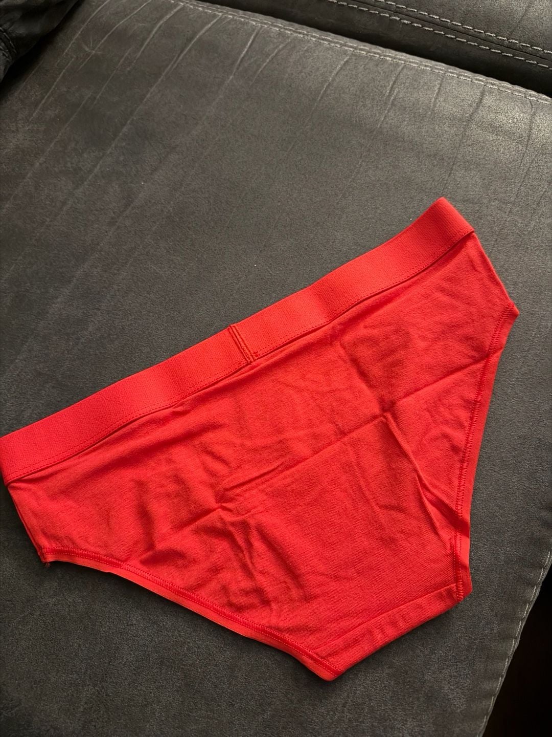 Victoria's Secret PINK Cotton Hiphugger Panty with Red Heart Rhinestones 6