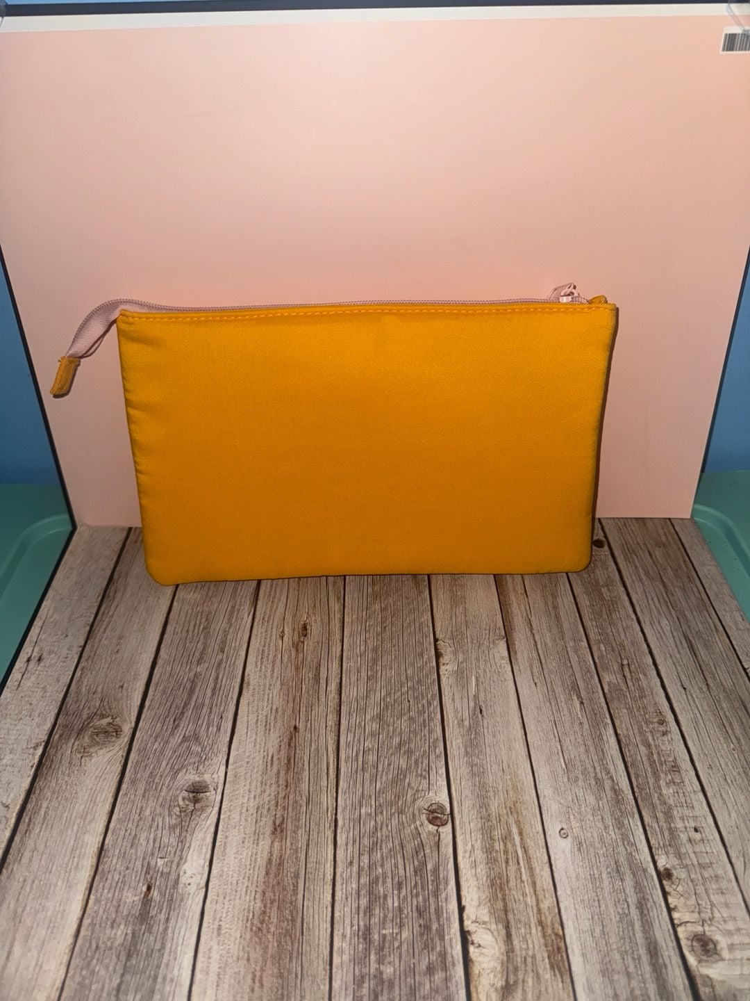 Tabitha Brown for Target Yellow Quilted "VERY GOOD" Travel Pouch 3