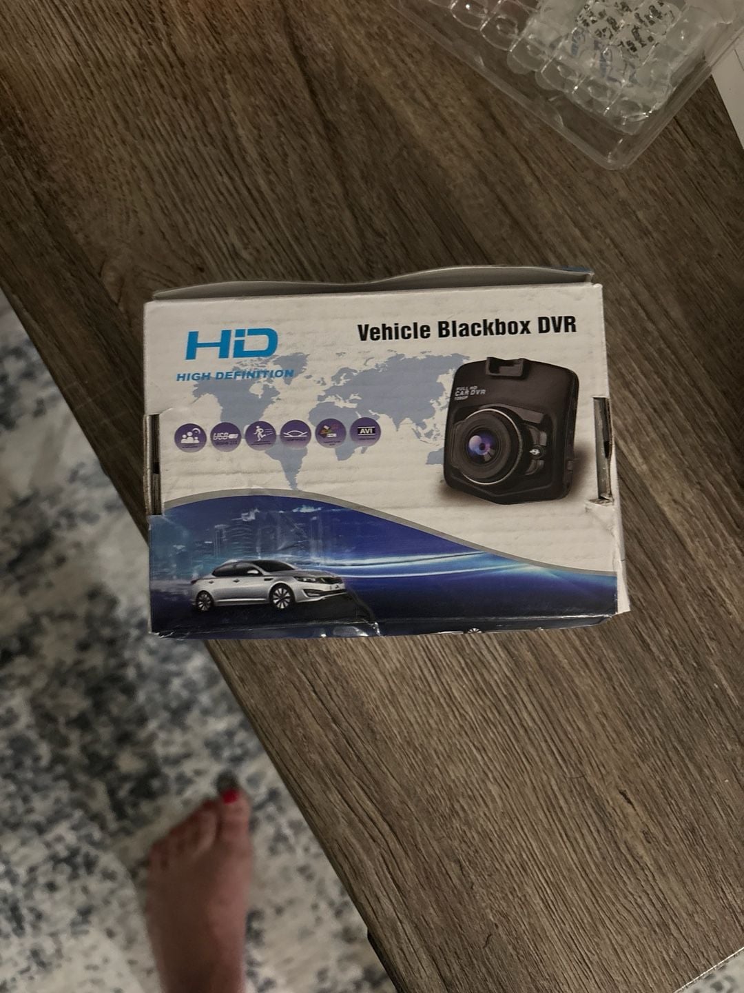 Black Box DVR Full HD 1080 Dash Cam Vehicle Camera 2.4in LCD 1