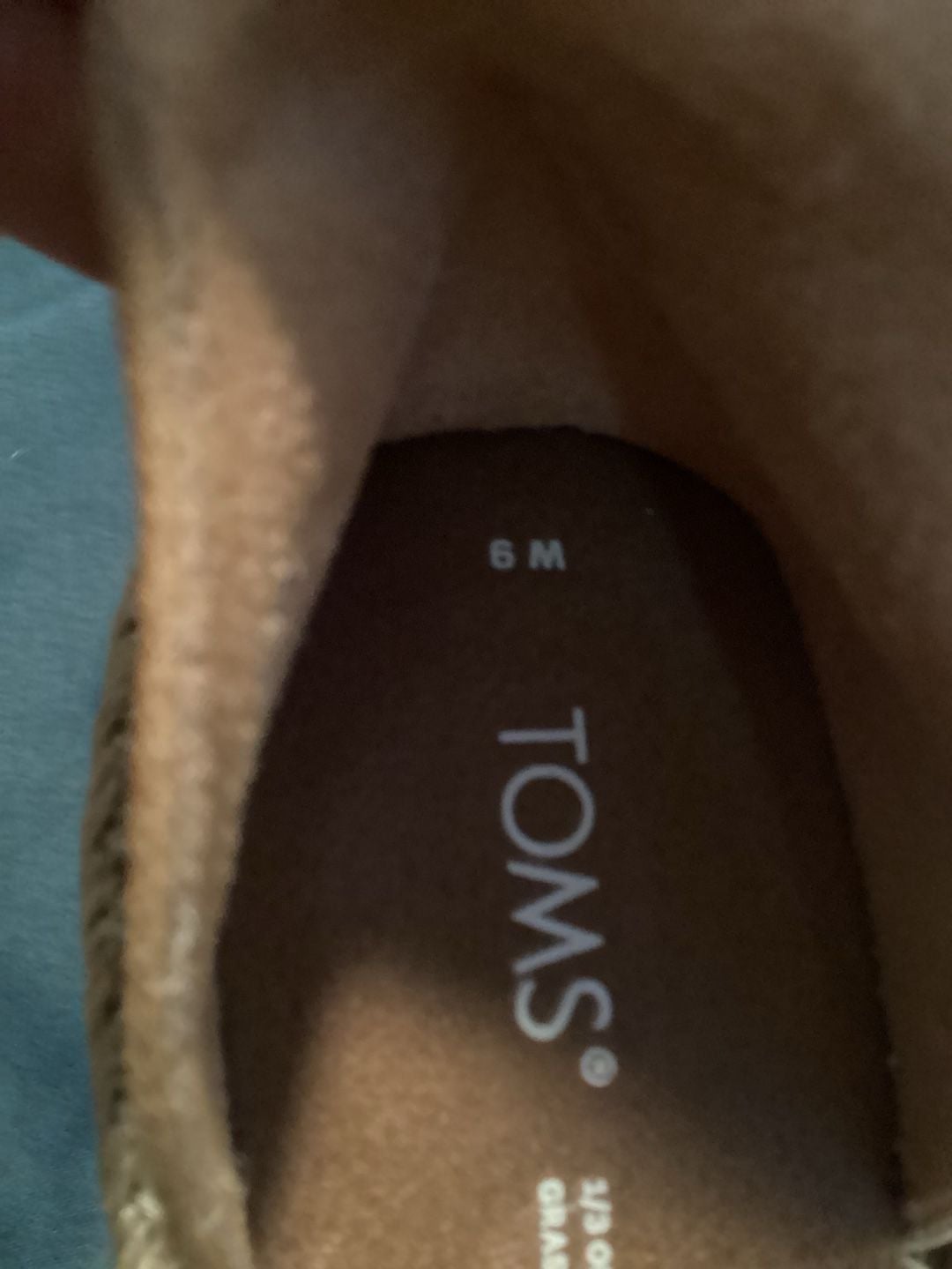 TOMS Monica Leopard Print Espadrille Wedge Sandals Size 6M 4