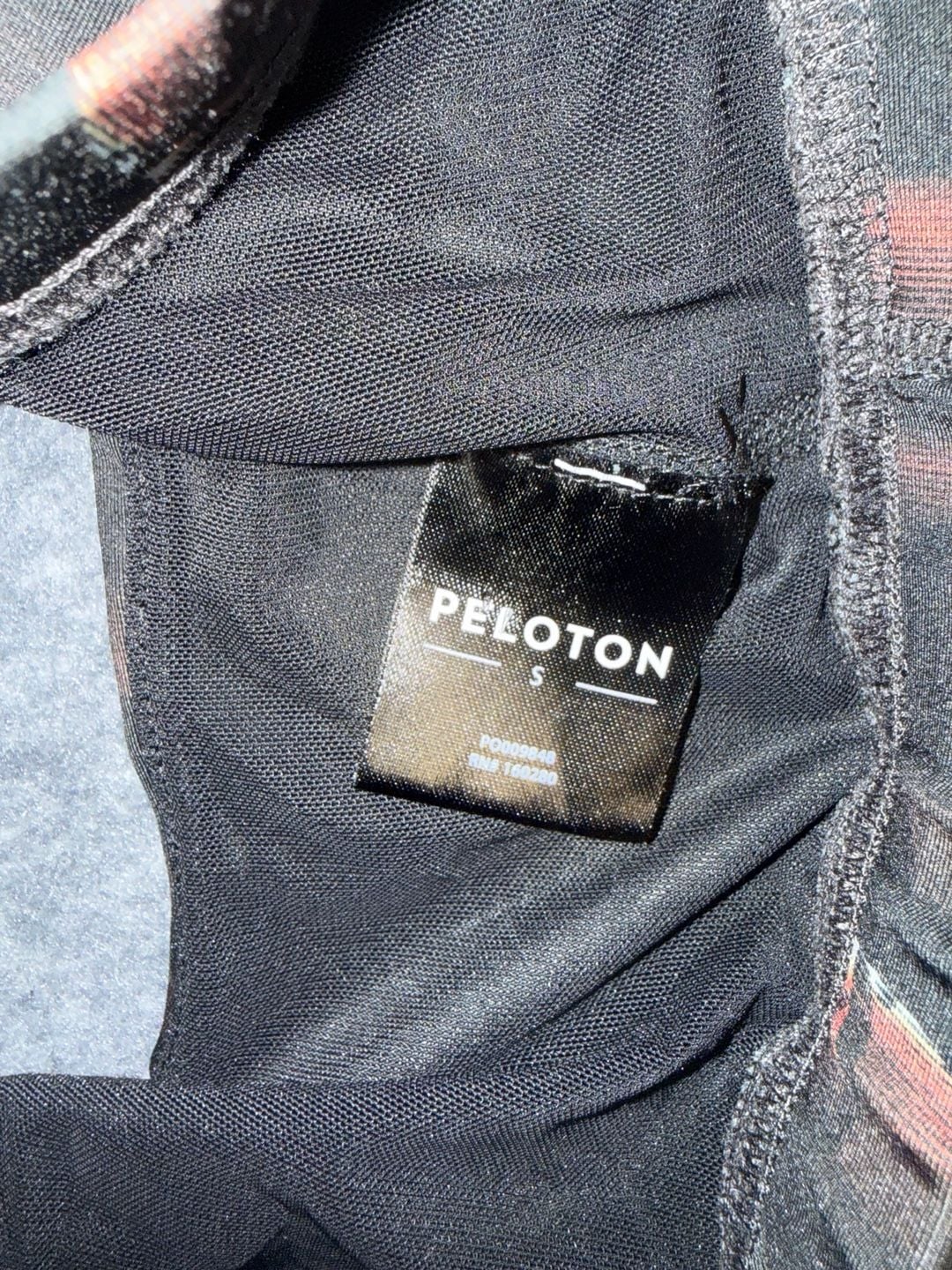 Peloton Show Up Floral High Neck Sports Bra, Size S 3