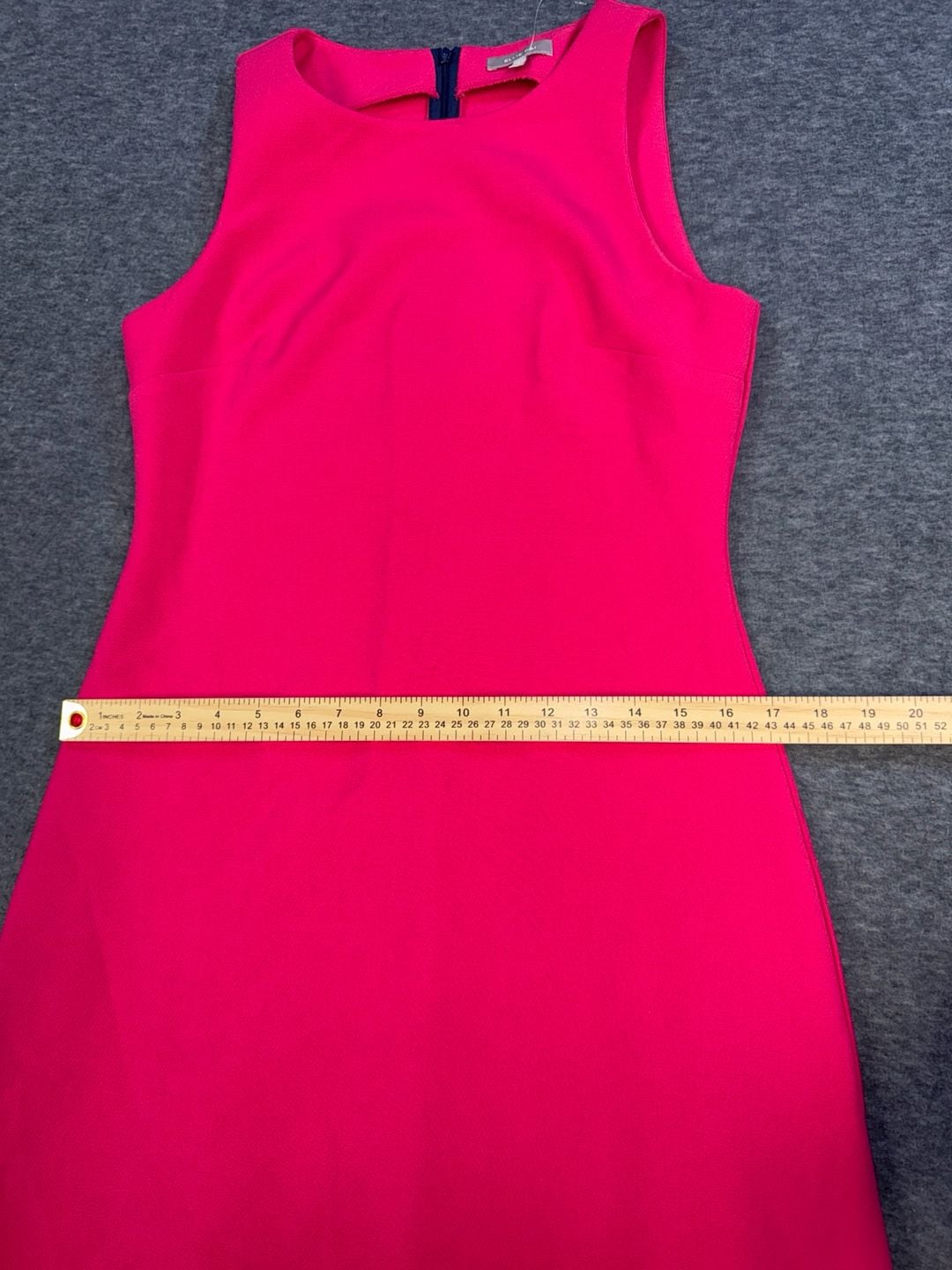 Ellie Kai Pink Sleeveless A-Line Shift Dress with Contrast Back Zipper Size 2 5