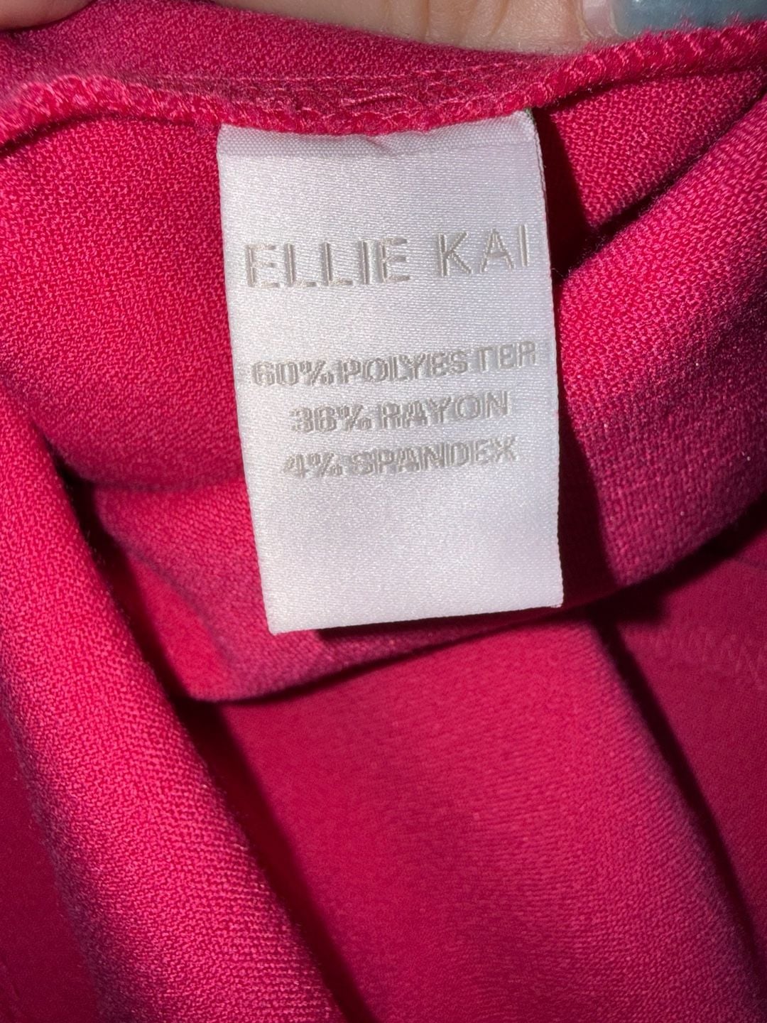 Ellie Kai Pink Sleeveless A-Line Shift Dress with Contrast Back Zipper Size 2 8
