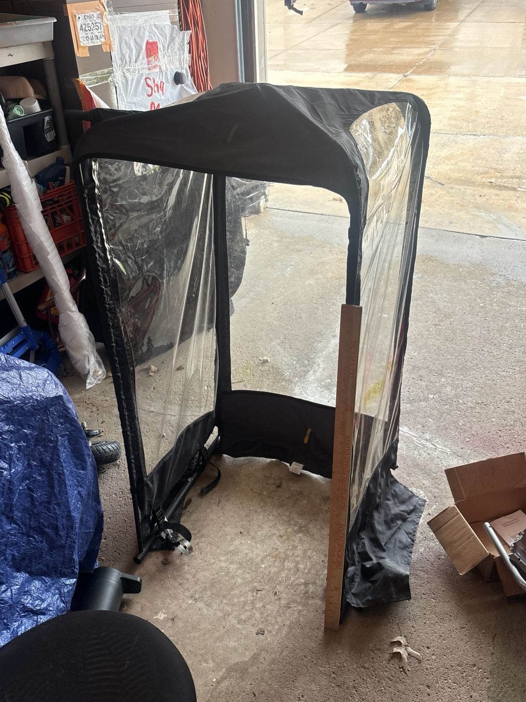 Classic Accessories Universal Snow Blower Cab Weather Enclosure 6