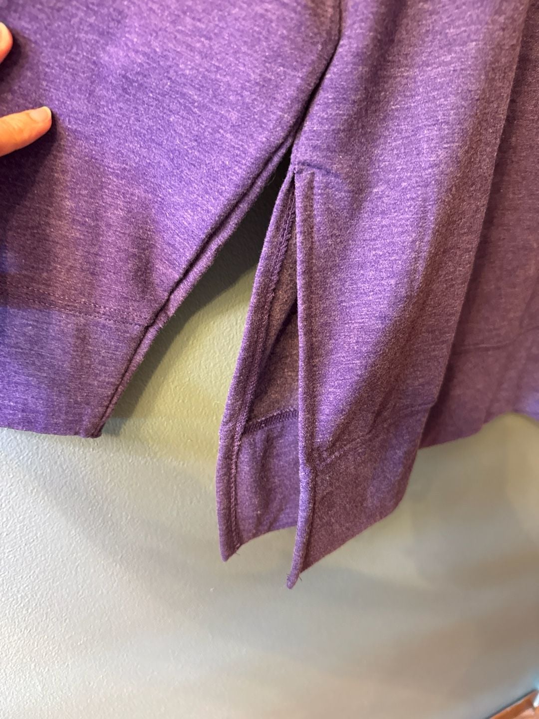 NFL Team Apparel Minnesota Vikings Women's Purple Sleepwear Sweatshirt, Size M 3
