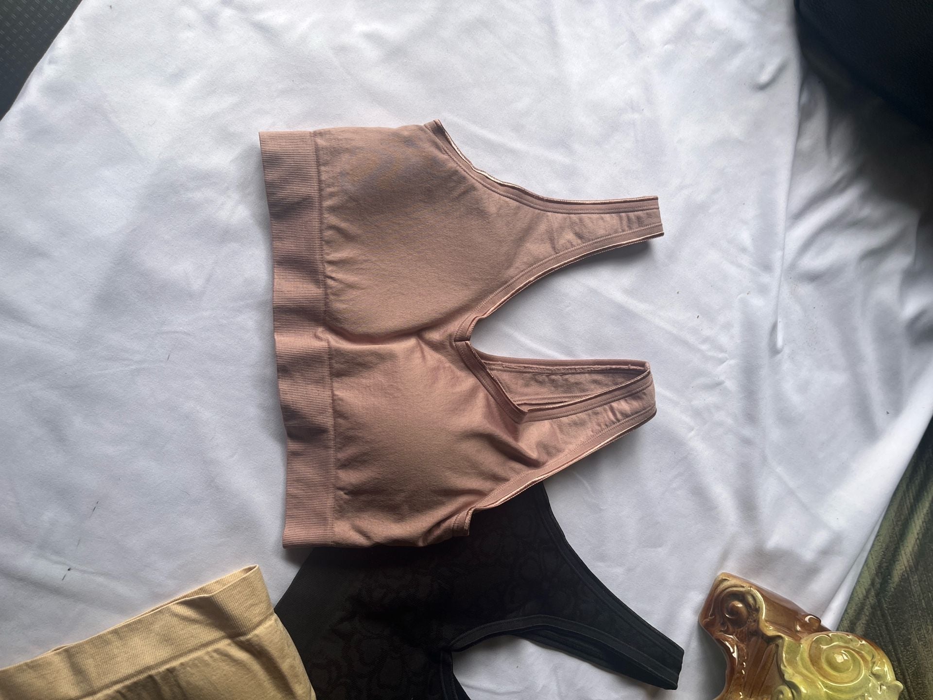 AnyBody Seamless Padded Bralettes Set of 3, Size Small 2