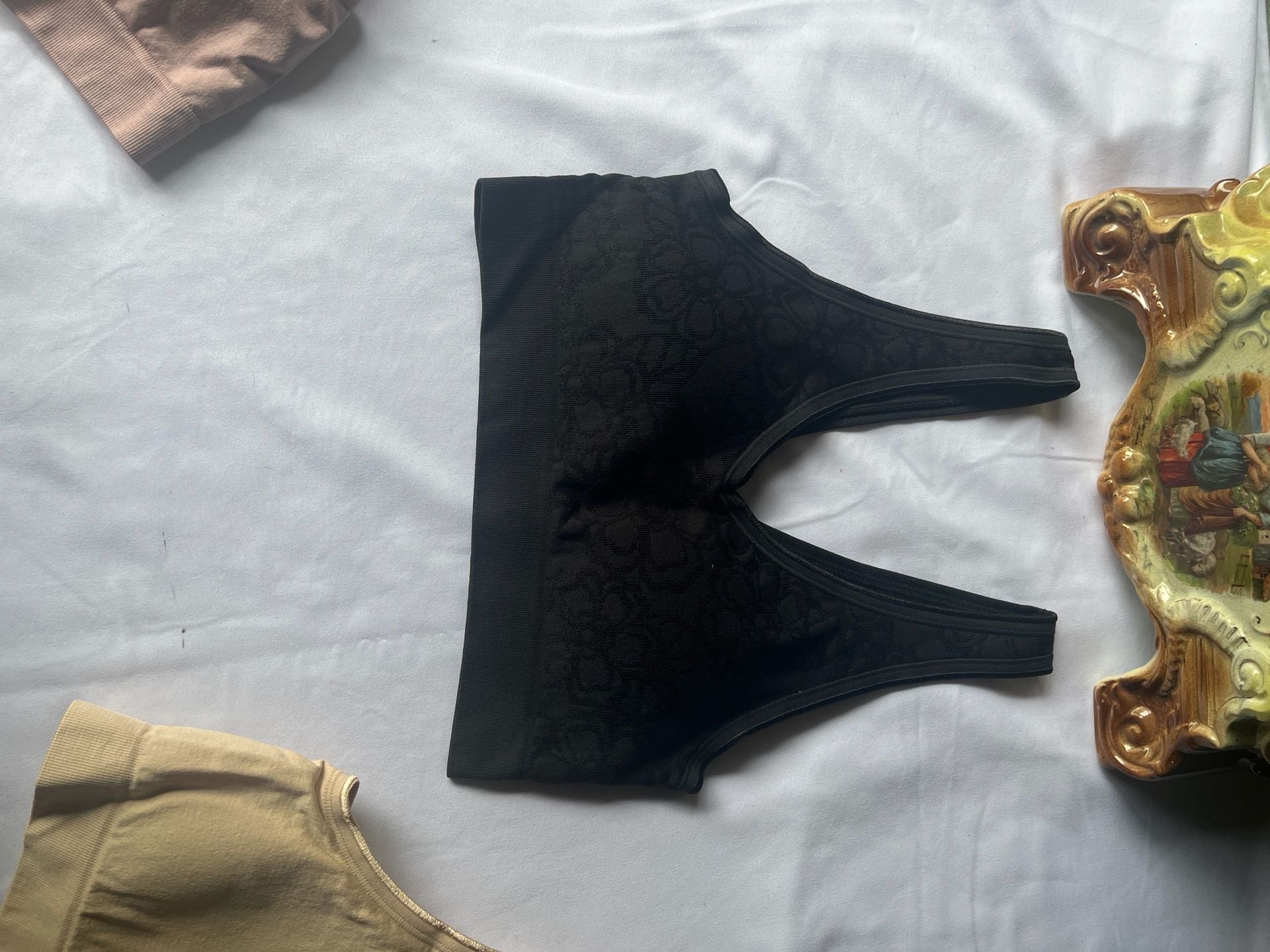 AnyBody Seamless Padded Bralettes Set of 3, Size Small 4