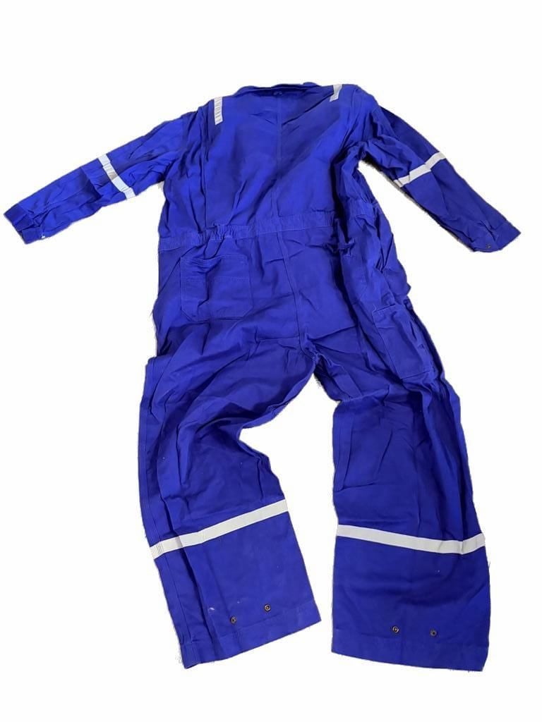 NEW Walls Royal Blue Reflective 100% Cotton Coveralls, Size 3XL Short PD62000G RL 4