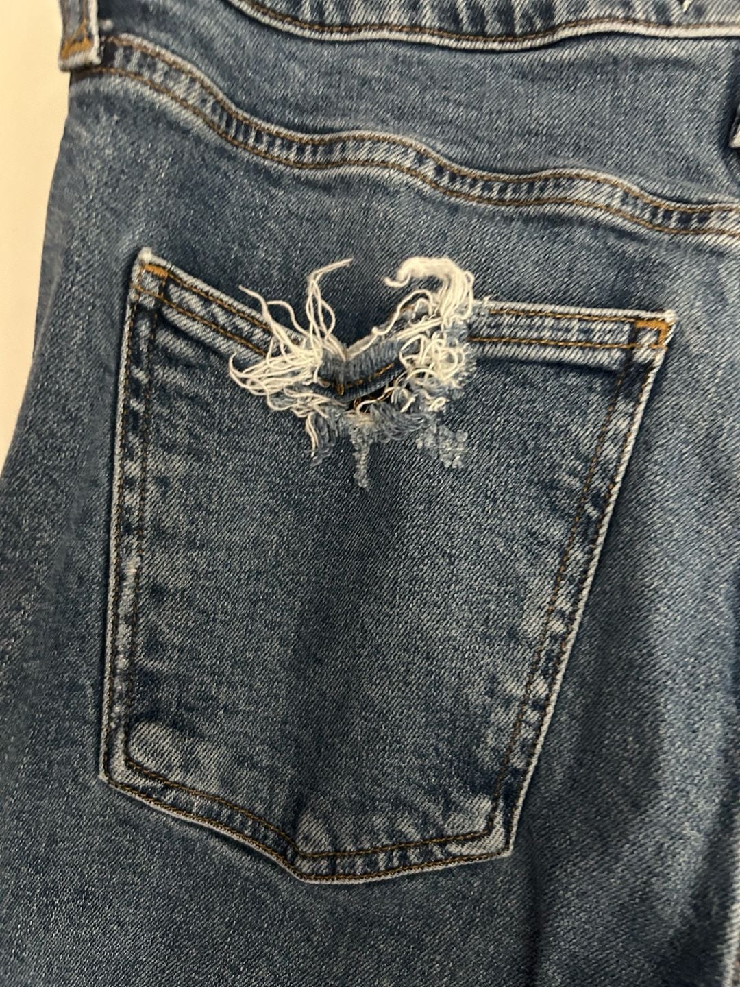 AGOLDE Kye Mid-Rise Straight-Leg Jeans size 28 7