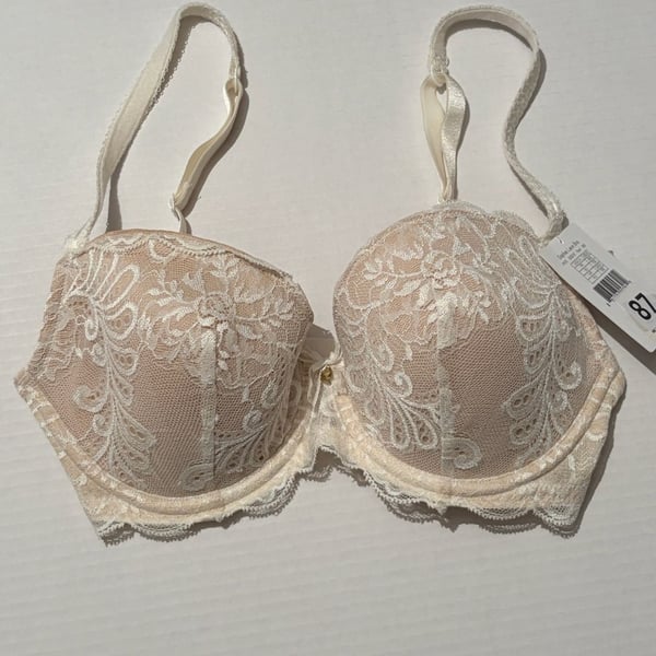 Le Mystère Sophia Lace Underwire Bra, Size 32DD/E