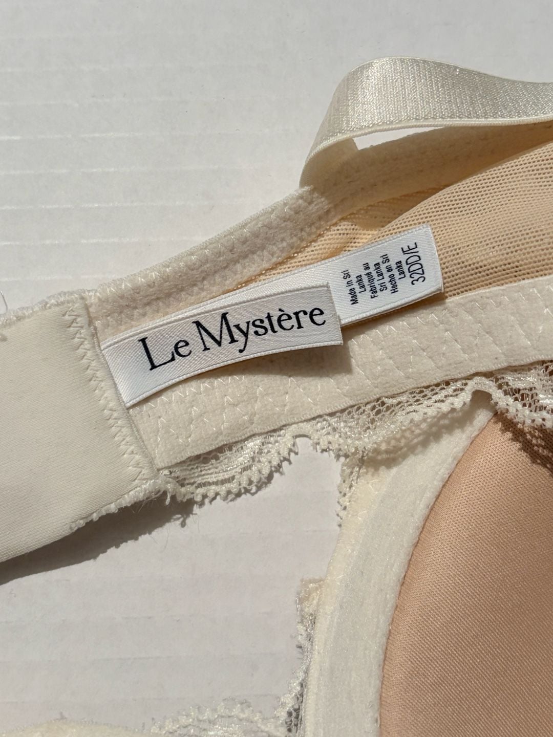 Le Mystère Sophia Lace Underwire Bra, Size 32DD/E 5