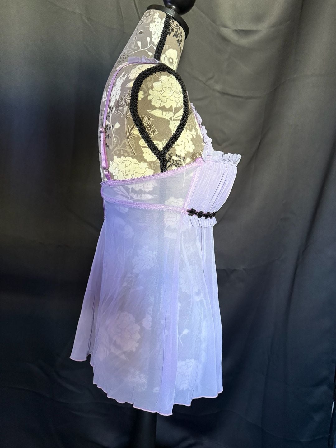 Fredrick's of Hollywood top Lace with bow Sparkly... 5
