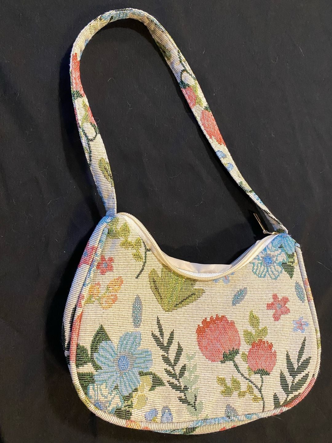 Rosetti Vintage Floral Tapestry Small Shoulder Bag 3