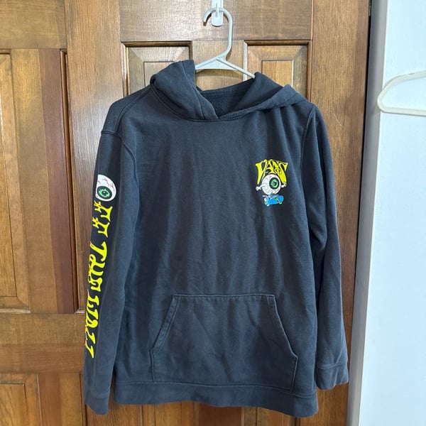 Vans Off The Wall Eyeballie Skateboard Graphic Hoodie youth xl