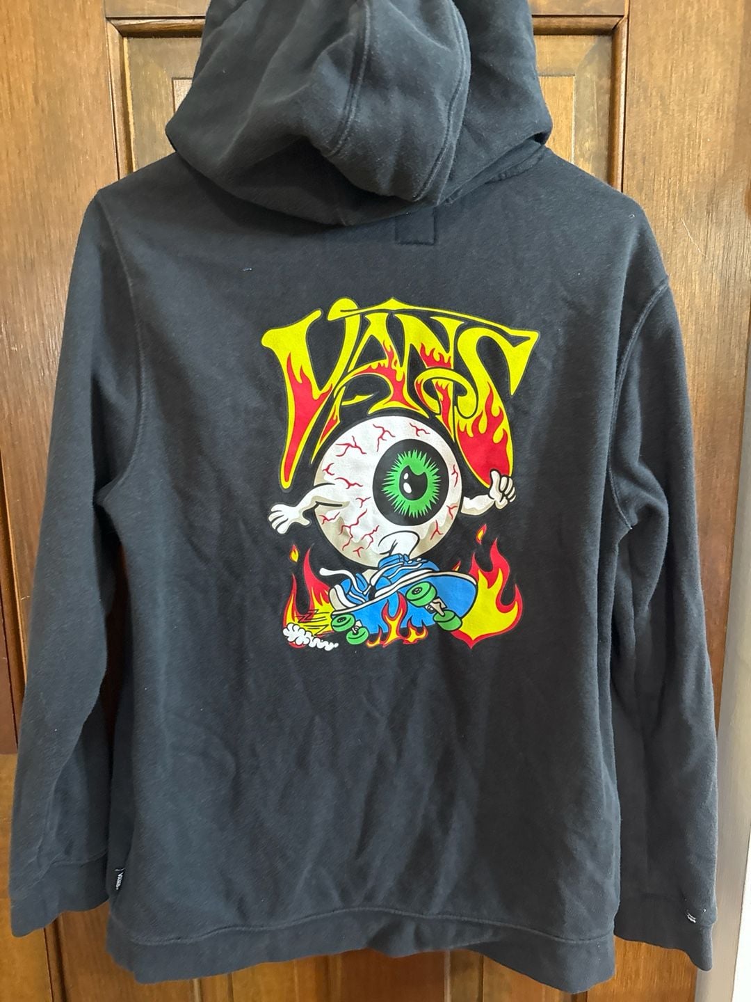 Vans Off The Wall Eyeballie Skateboard Graphic Hoodie youth xl 3