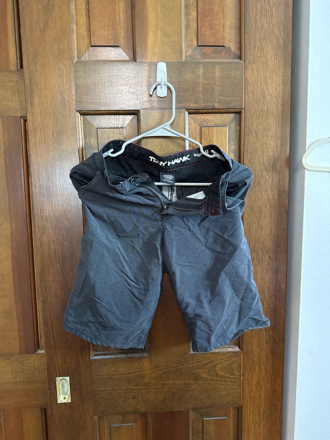 Tony Hawk Boys Dark Grey Hybrid Shorts Size 12 2