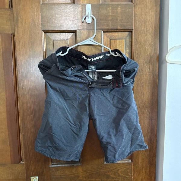 Tony Hawk Boys Dark Grey Hybrid Shorts Size 12