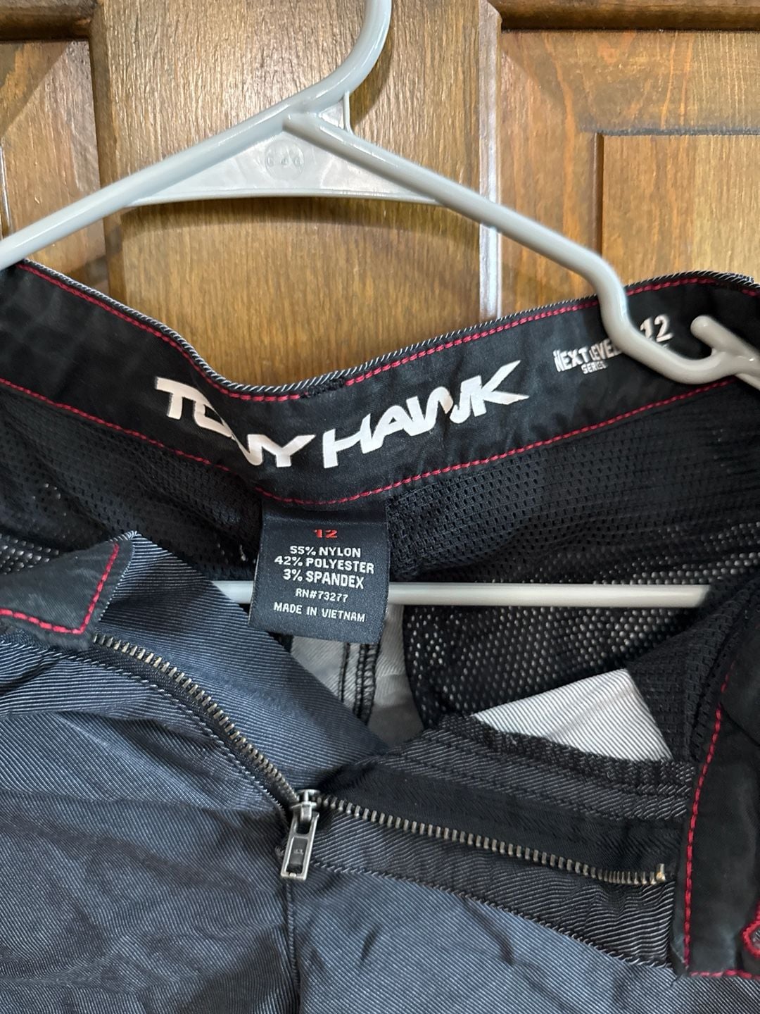 Tony Hawk Boys Dark Grey Hybrid Shorts Size 12 3