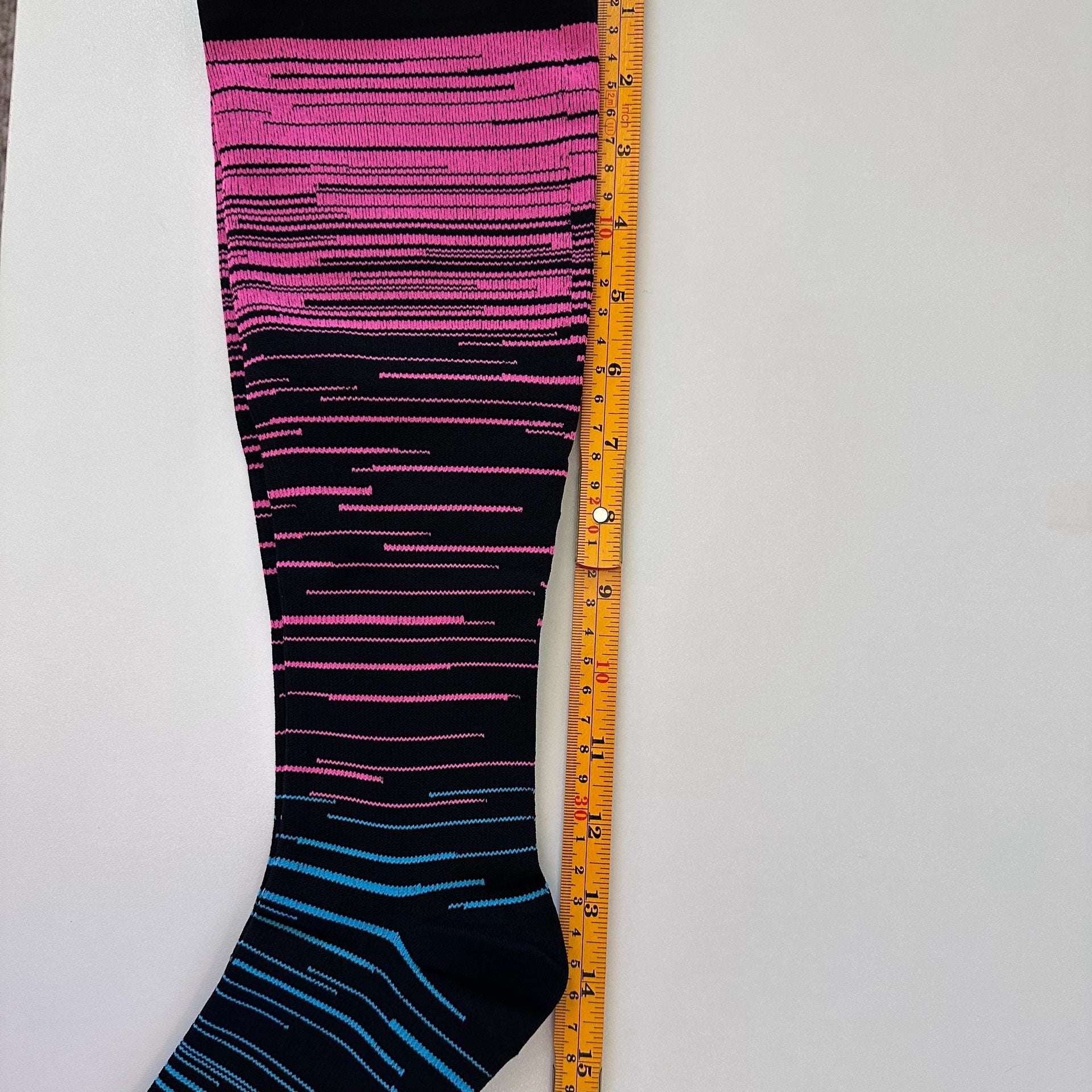 Bright Stripe Compression Socks 2XL 5