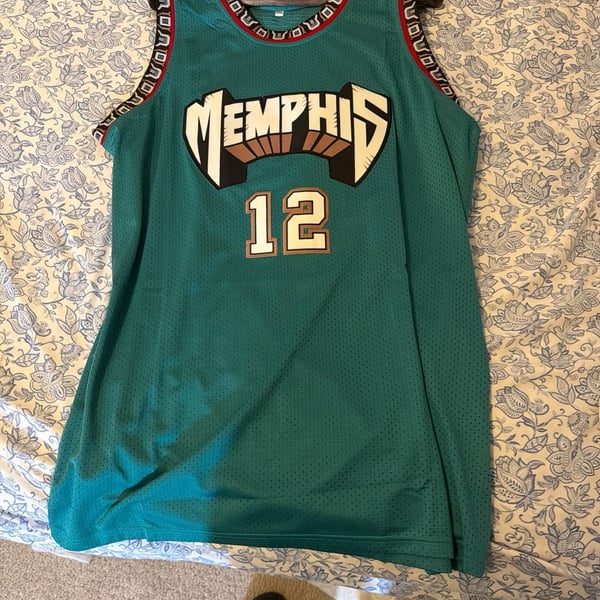 NBA Memphis Grizzlies Ja Morant #12 Adult XXL Teal Jersey