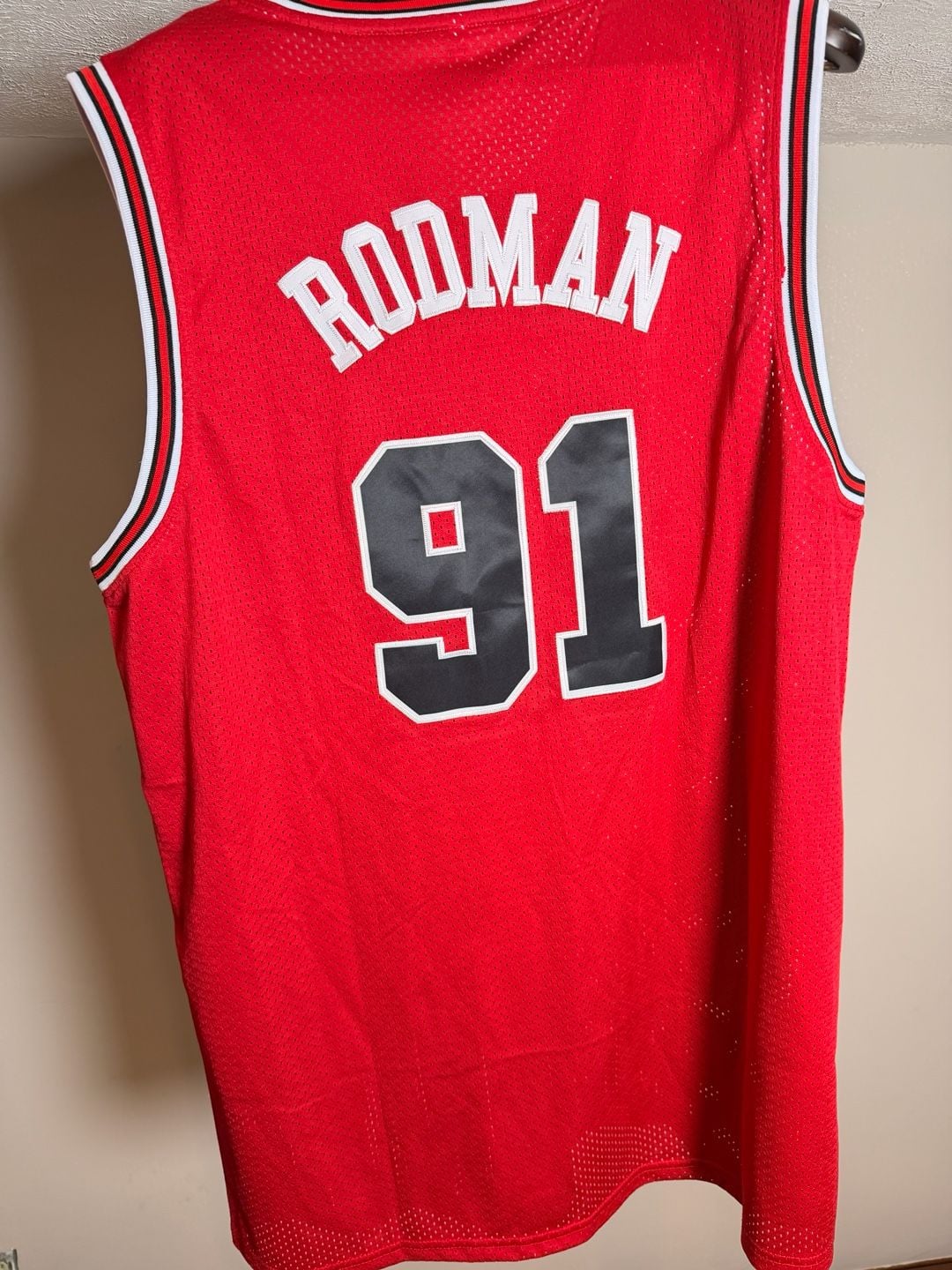 Dennis Rodman Chicago Bulls Jersey #91. Size XXXL 4