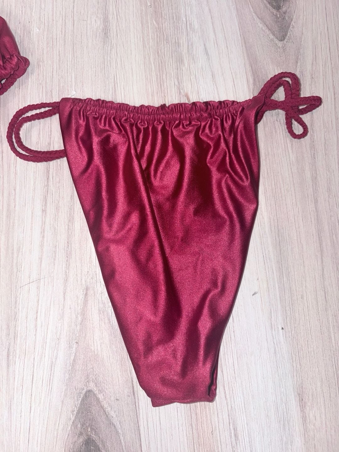 Devon Windsor India Bikini Set in Ruby, Size Medium 11