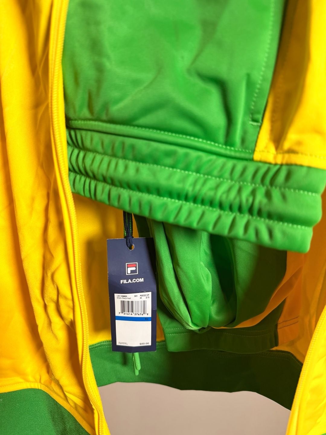 Brazil National Team Soccer Jacket Uhlsport Track Suit (Top and Bottom. 2