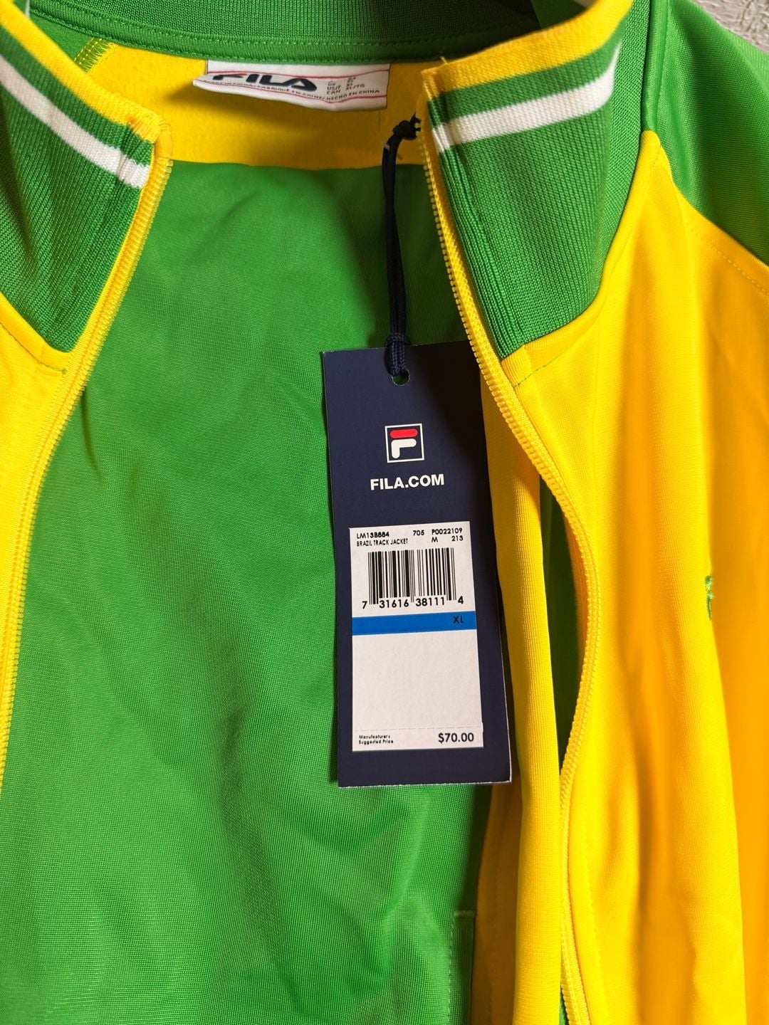 Brazil National Team Soccer Jacket Uhlsport Track Suit (Top and Bottom. 3
