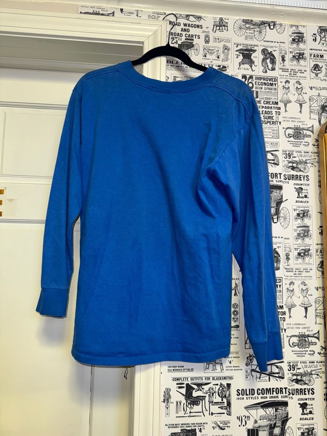 Vintage Oneita Heavenly Lake Tahoe Ski Long Sleeve T-Shirt Size L 5
