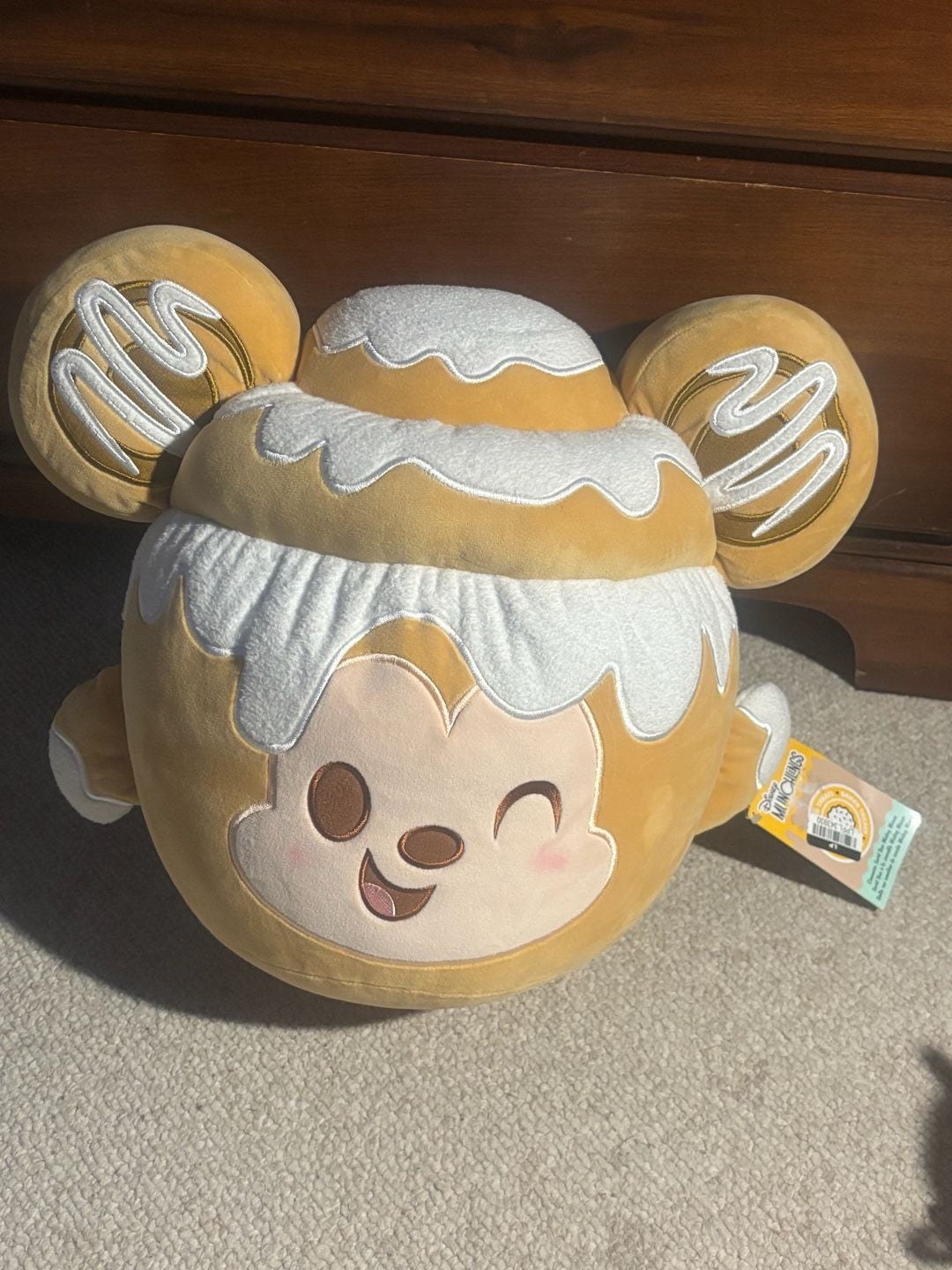 Disney Munchlings Cinnamon Bun 14.5" Large Plush New w Tags 1