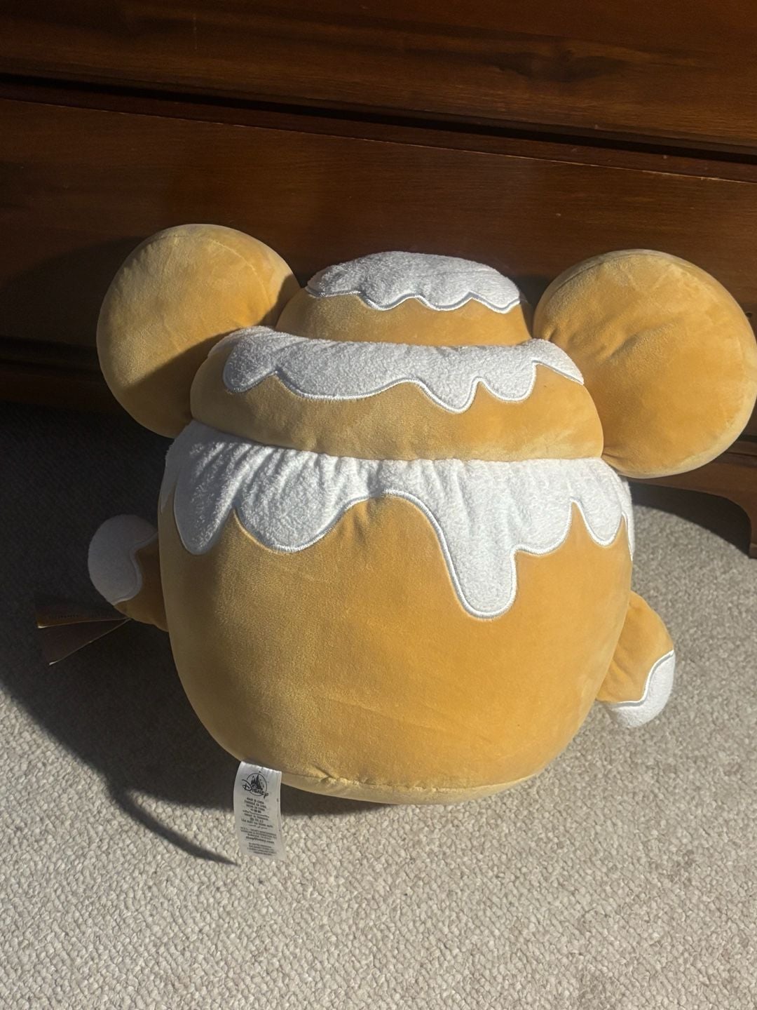 Disney Munchlings Cinnamon Bun 14.5" Large Plush New w Tags 2