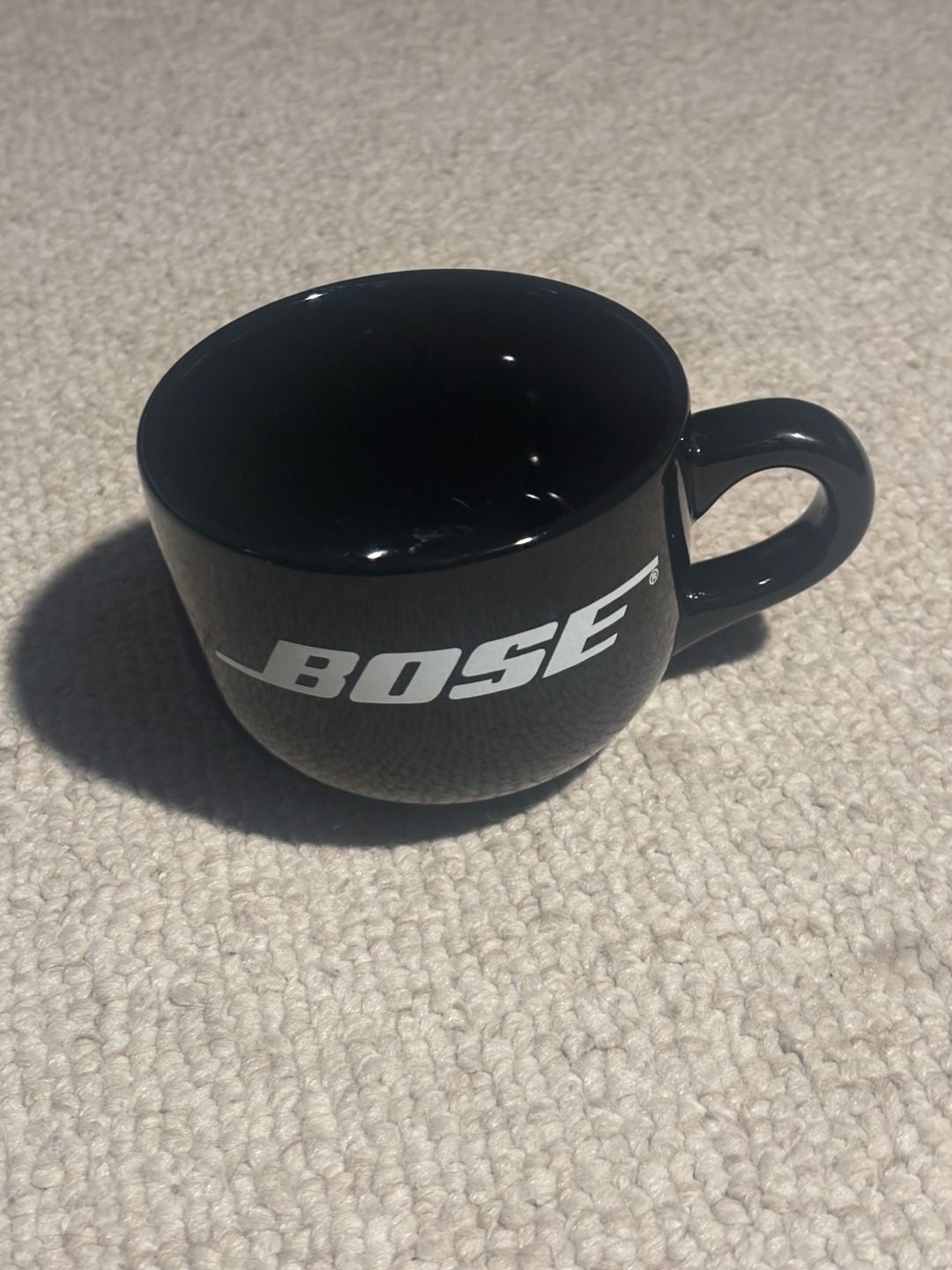 Bose Black Ceramic Coffee Mug Cup with Logo 1
