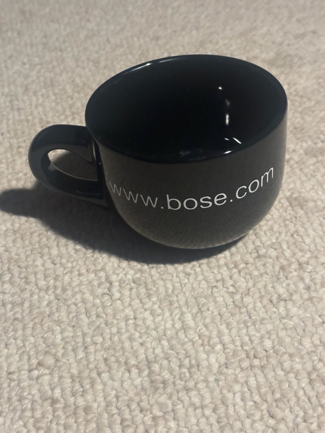Bose Black Ceramic Coffee Mug Cup with Logo 2