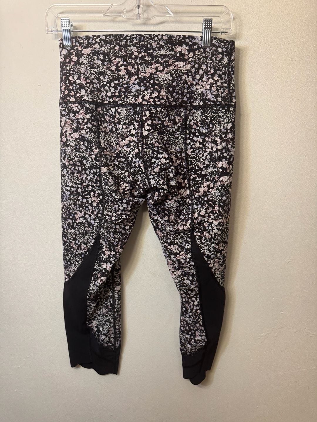 Lululemon Wunder Under High-Rise Crop 23" Mesh Scallop Floral Flux Multi Size 8 4